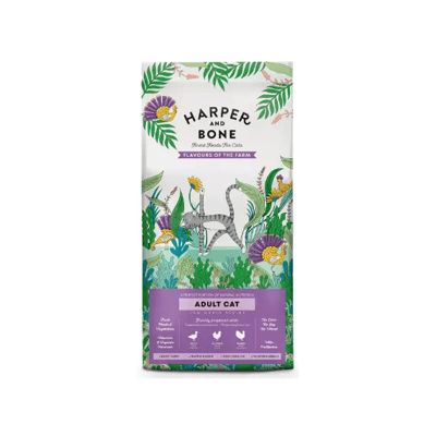 Harper And Bone Pienso Para Gatos Adultos Flavours Farm Pato, Pollo Y Pavo 2 Kg